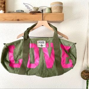 VS PINK duffle bag